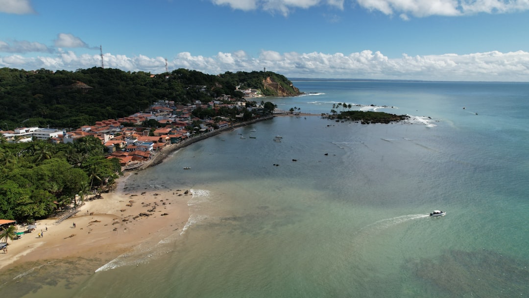 Fernando de Noronha vista aérea das praias cristalinas